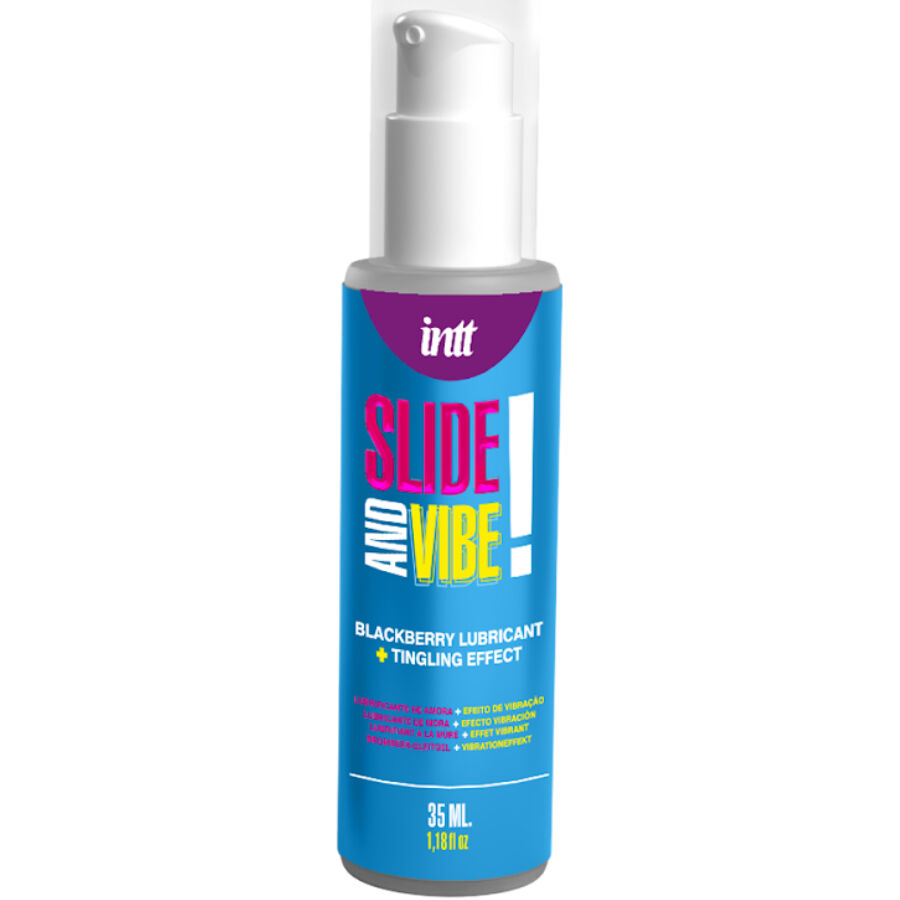 INTT RELEASES Kissable lubrikační gel s příchutí ostružiny, 35 ml