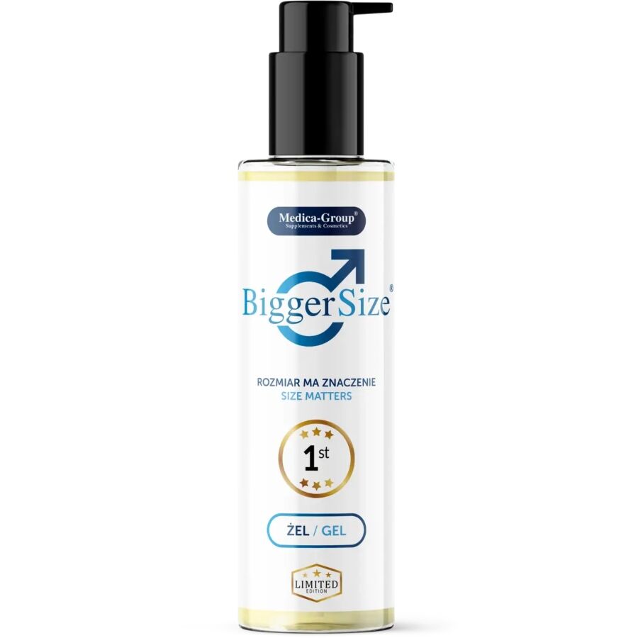 MEDICA GROUP Bigger Size intimní gel pro muže, 150 ml