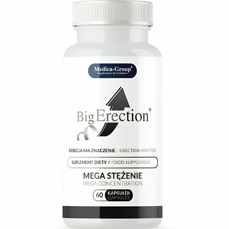 MEDICA GROUP Big Erection, doplněk stravy, 60 kapslí