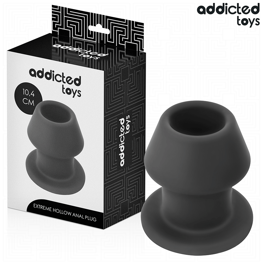 Addicted Toys Extreme Hollow silikonový anální kolík, velikost L