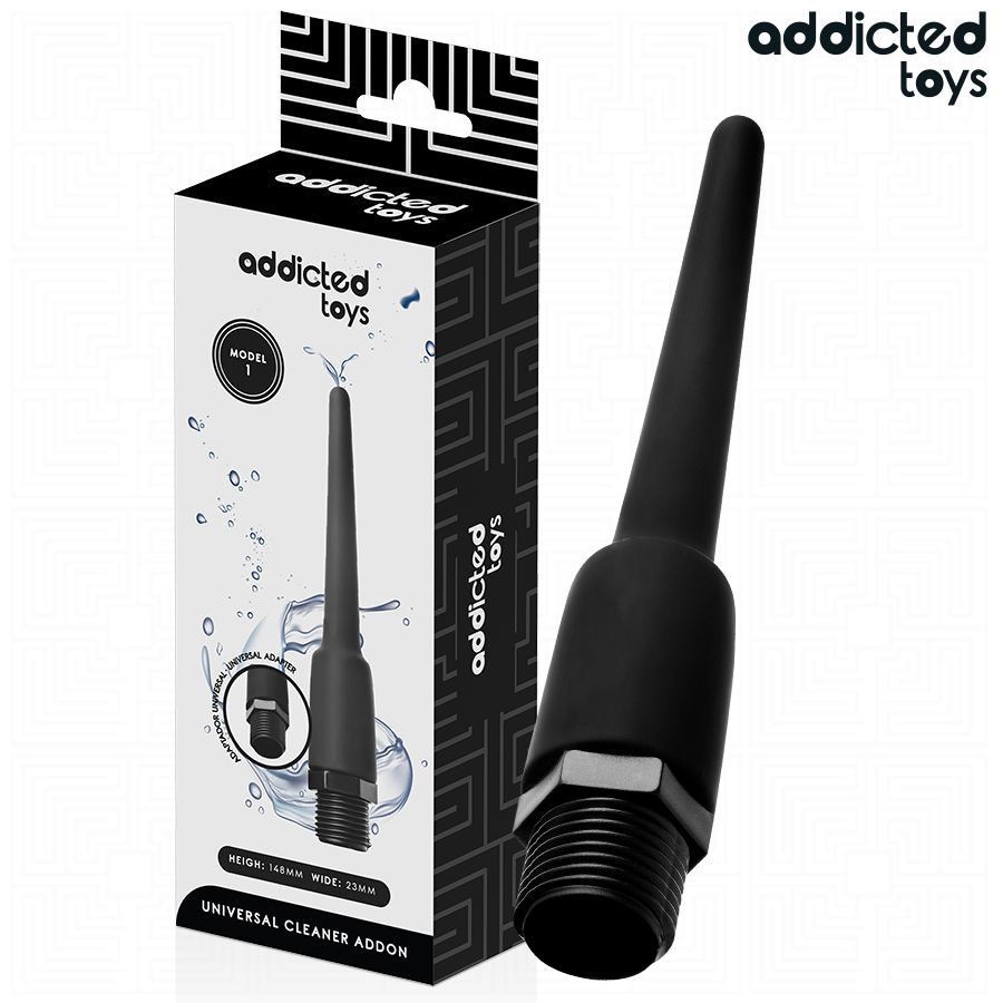 Addicted Toys anální sprška s univerzálním adaptérem Model 1