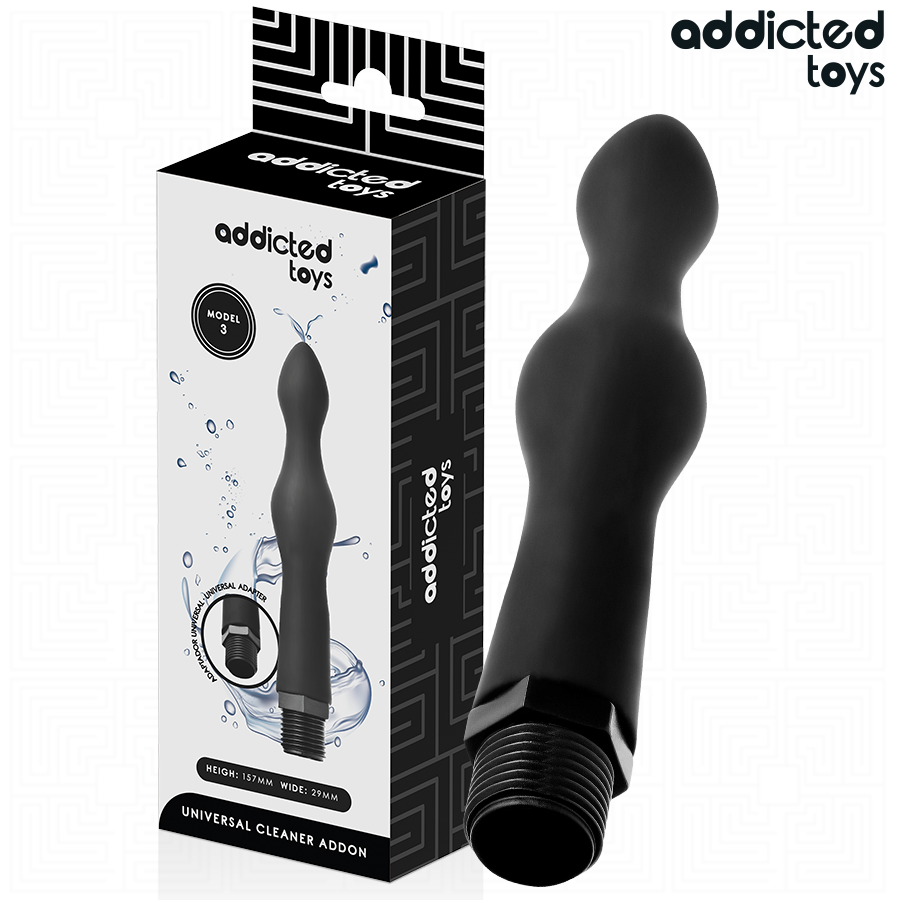 Addicted Toys Analní sprcha Model 3 s univerzálním adaptérem