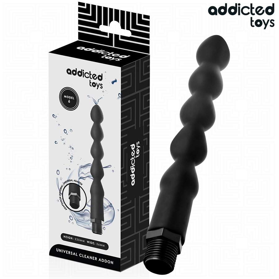 ADDICTED TOYS anální sprška s univerzálním adaptérem Model 6