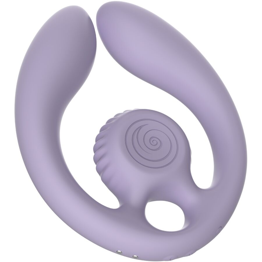 SNAIL VIBE GIZI Duo párový vibrátor s dálkovým ovládáním, šeříkový