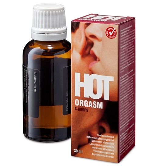 Cobeco Hot Orgasm Drops, erotické kapky, 30 ml