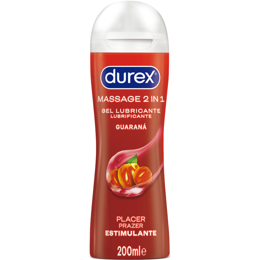 Stimulační masážní a lubrikační gel s guaranou pro intenzivnější doteky DUREX