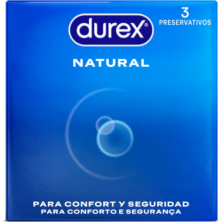 Kondomy Durex Natural Comfort Standard, 3 kusy