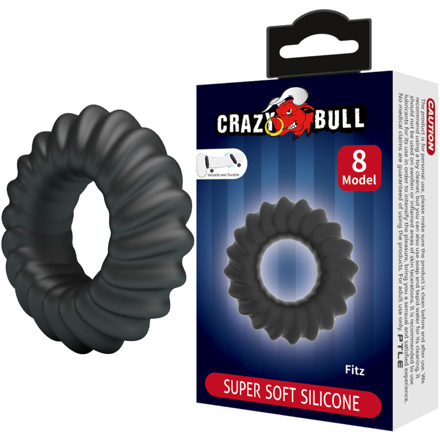 Penisový kroužek Crazy Bull Fitz Model 8 bez vibrací