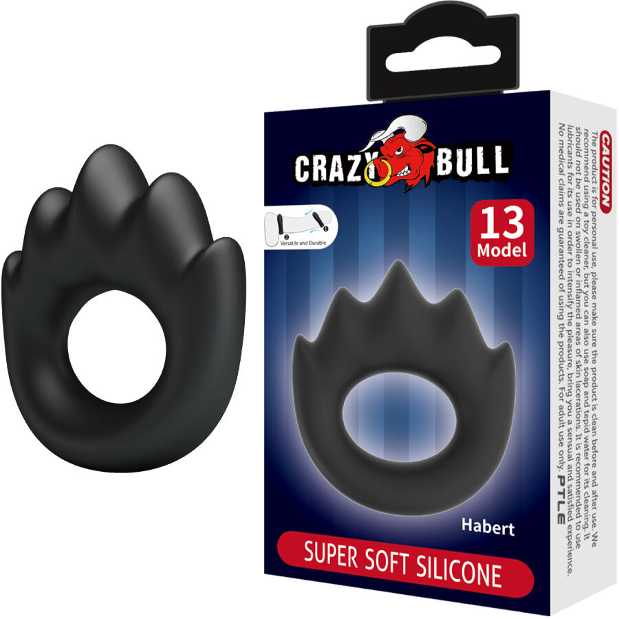 CRAZY BULL Habert Model 13 erekční kroužek bez vibrací