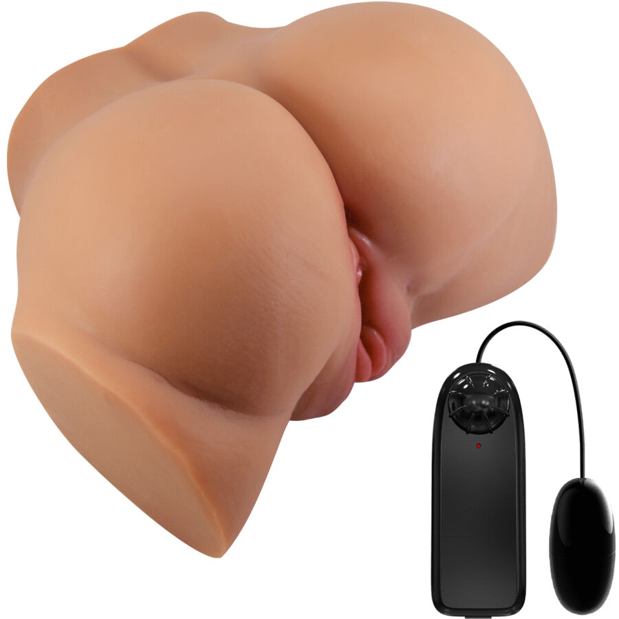 CRAZY BULL Emilia vibrační masturbátor se dvěma otvory