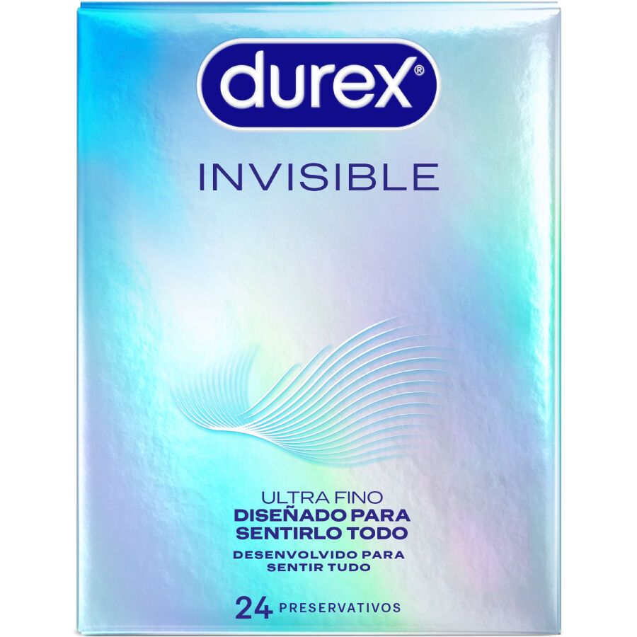 Tenké kondomy Durex Invisible, 24 kusů