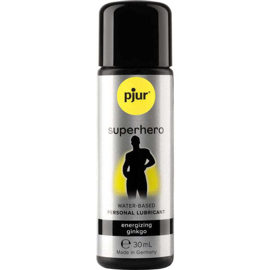 Lubrikační gel PJUR Superhero na vodní bázi s ginkgo, 30 ml