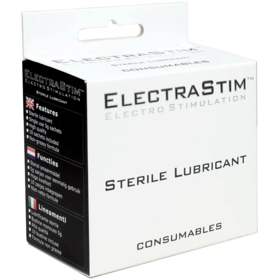 Sterilní lubrikační gel ElectraStim, 10 sáčků
