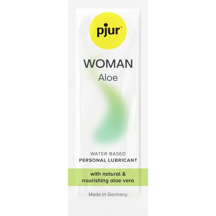 PJUR WOMAN Aloe lubrikační gel na vodní bázi, 2 ml