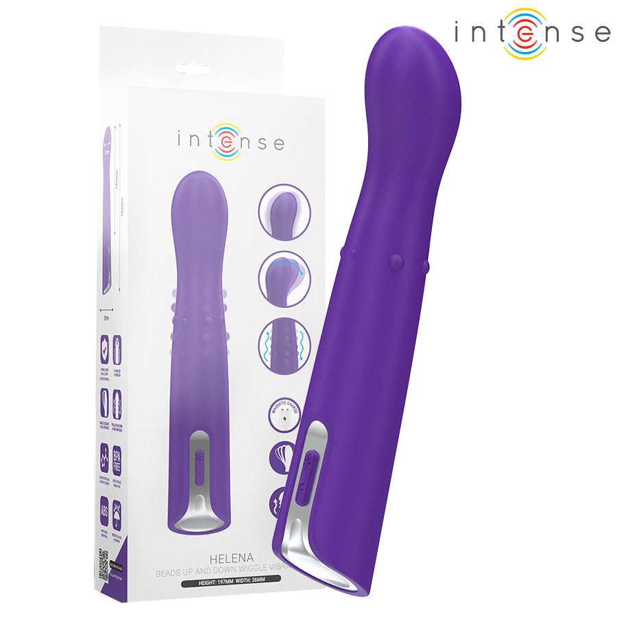 INTENSE Helena Up & Down vibrátor s pohyblivými kuličkami