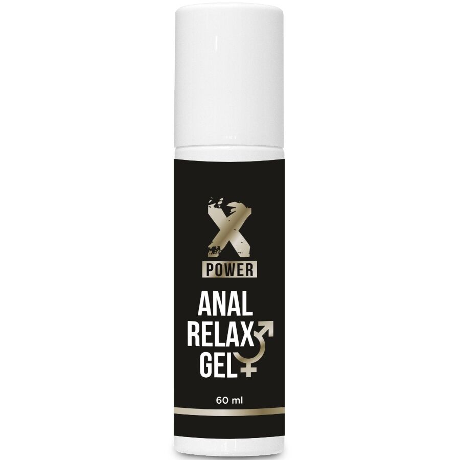 XPOWER Anal Relax Gel 60 ml, anální lubrikační gel na vodní bázi