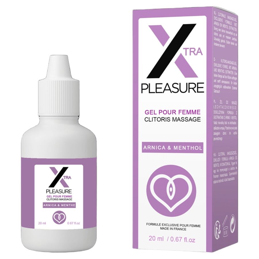 RUF X Pleasure masážní gel na klitoris, 20 ml