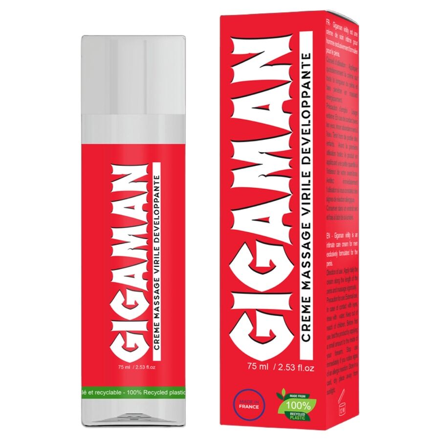 RUF Gigaman krém pro intimní péči se ženšenem a pískavicí řeckým senem, 100 ml