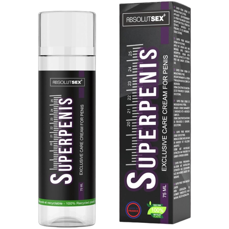 RUF Superpenis krém pro intimní péči s ženšenem a pískavicí, 75 ml
