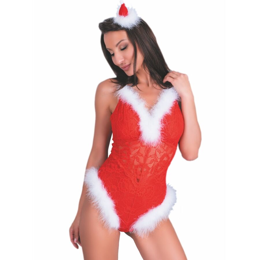 Vánoční body Naughty Santa od Livco Corsetti