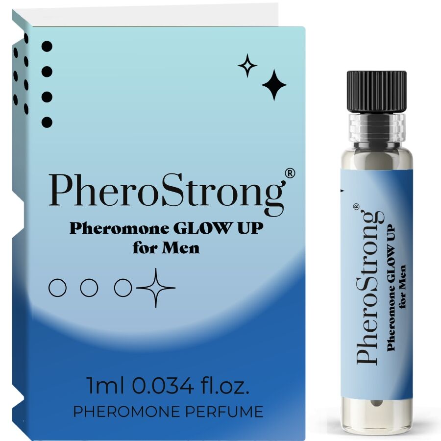 PheroStrong Glow Up feromonový parfém pro muže, 1 ml