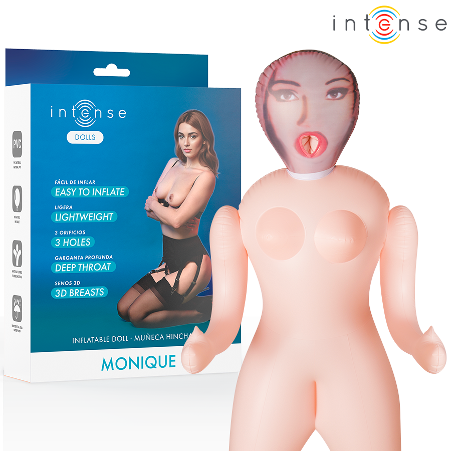 INTENSE DOLLS Monique nafukovací sexuální panna