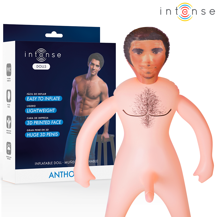 Nafukovací sexuální panna Intense Dolls Anthony