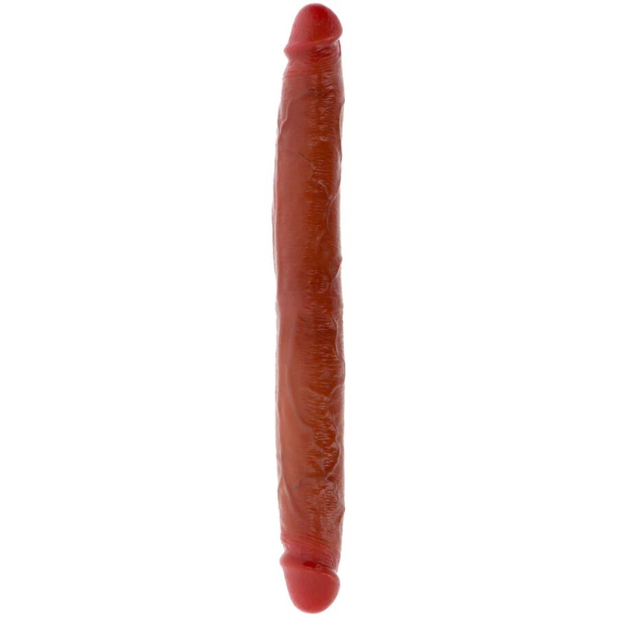 GET REAL oboustranné dildo ze silikonu, 35 cm