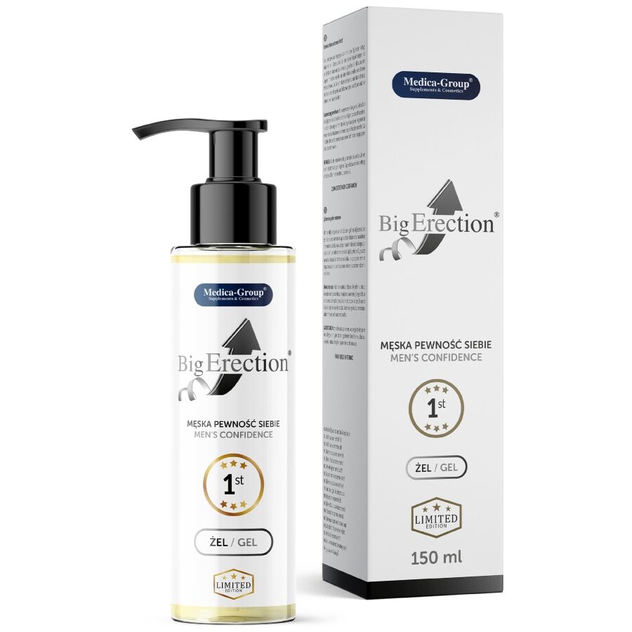 MEDICA GROUP Big Erection Gel pro muže, 150 ml