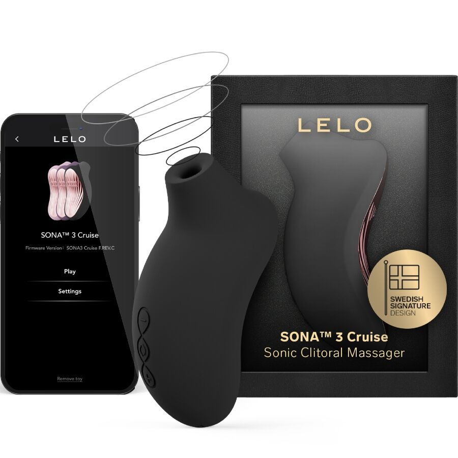 Lelo Sona 3 Cruise Sonický Stimulátor Klitorisu Černý