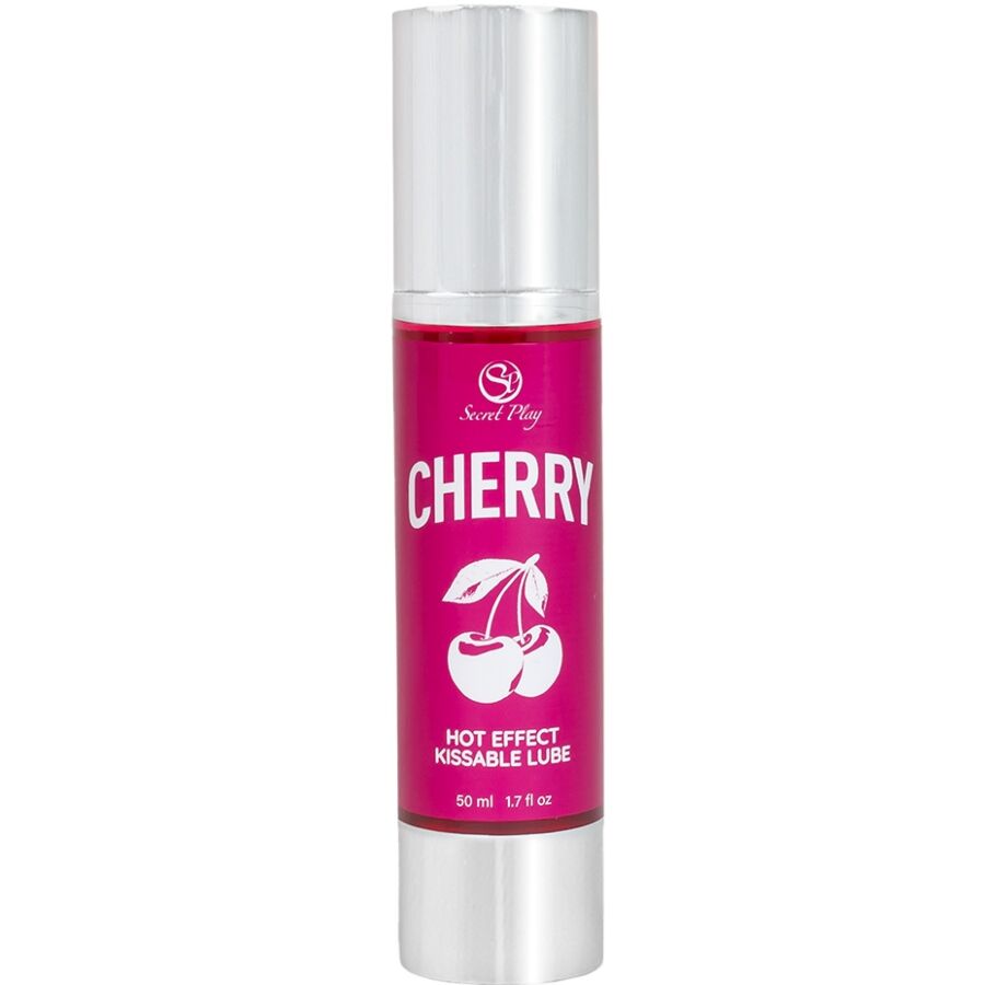Hřejivý lubrikační gel Secretplay s vůní třešní, 50 ml