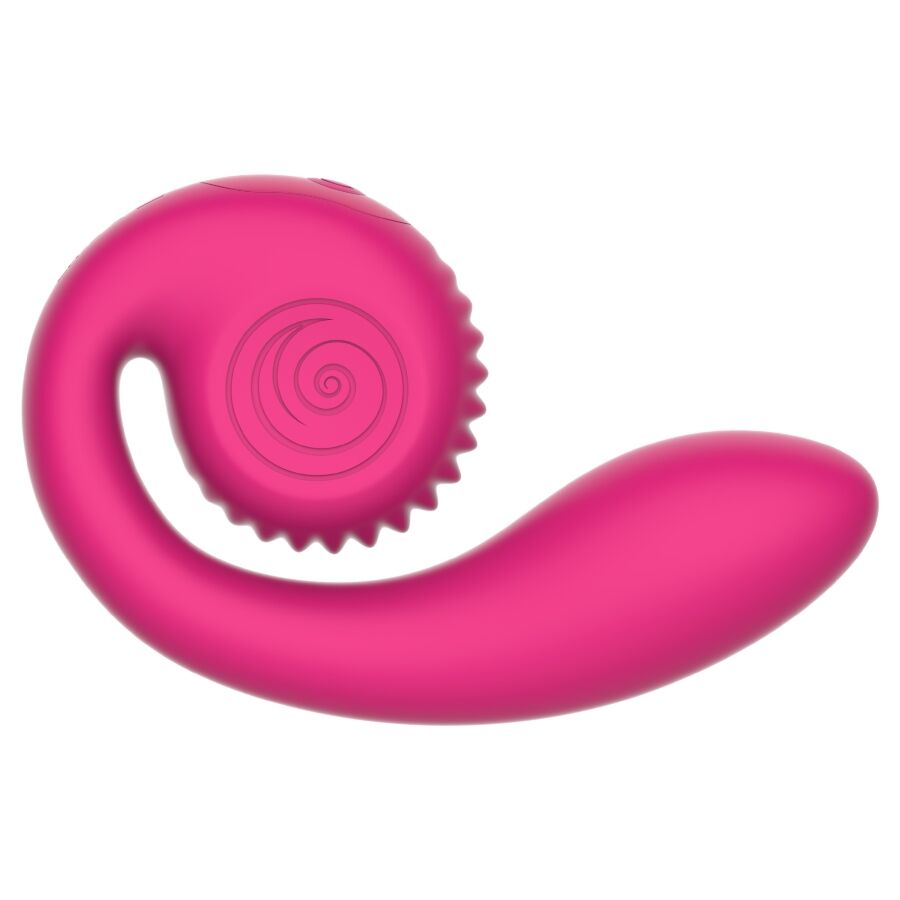 Vibrátor na bod G SNAIL VIBE GIZI Lite v růžové barvě