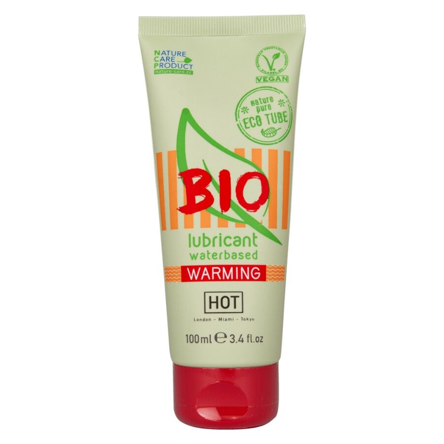 HOT hřejivý lubrikační gel na vodní bázi, 100 ml