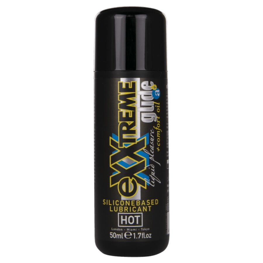 HOT Exxtreme Glide silikonový lubrikační gel 50 ml