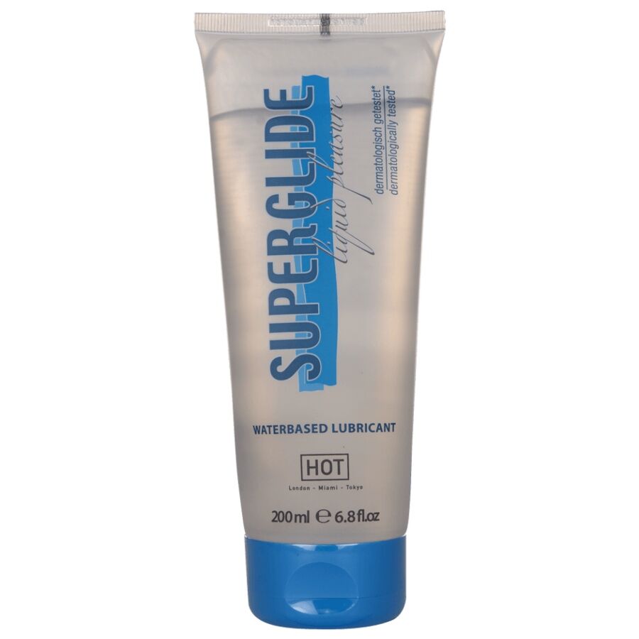 HOT Superglide lubrikační gel na vodní bázi 200 ml