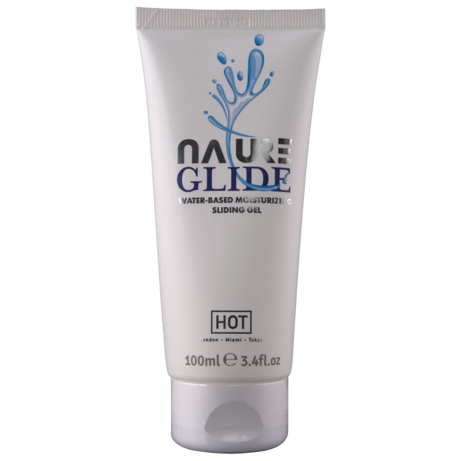 HOT Nature Glide lubrikační gel na vodní bázi, 100 ml