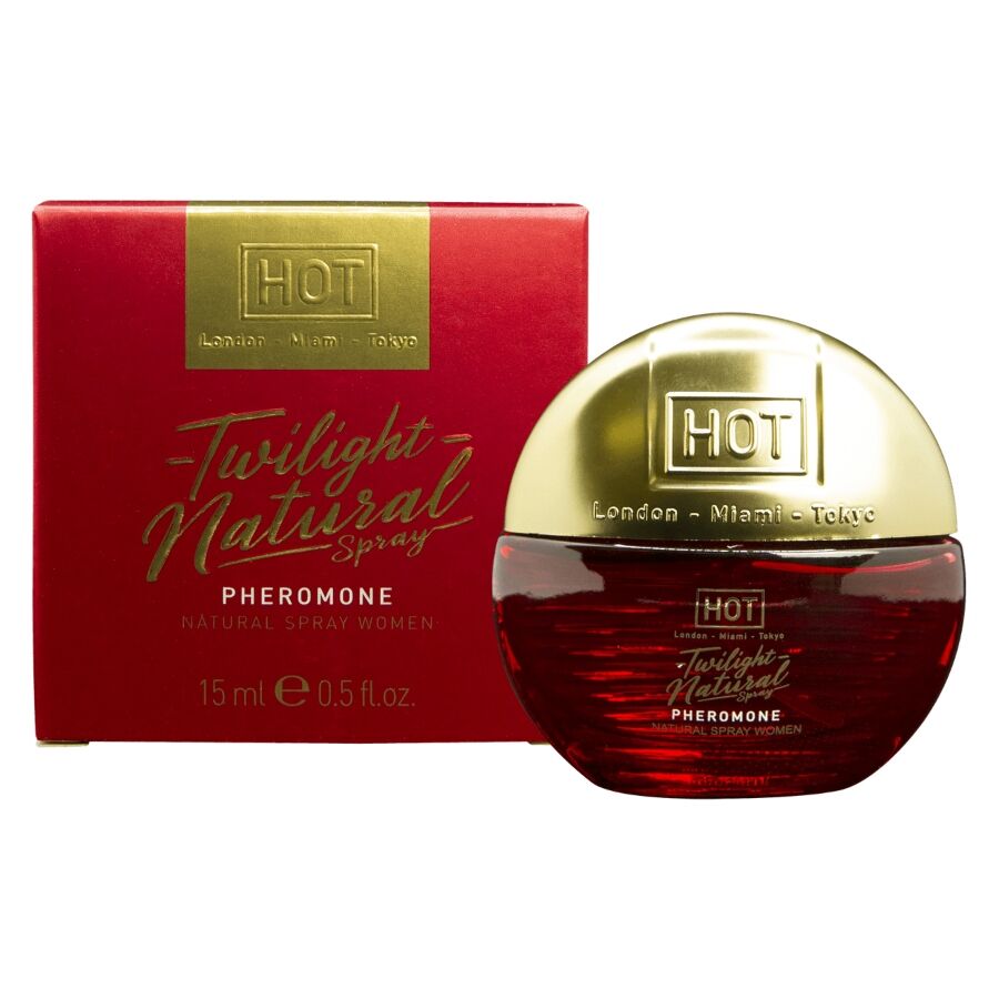 HOT Twilight feromonový parfém pro ženy, bez vůně, 15 ml