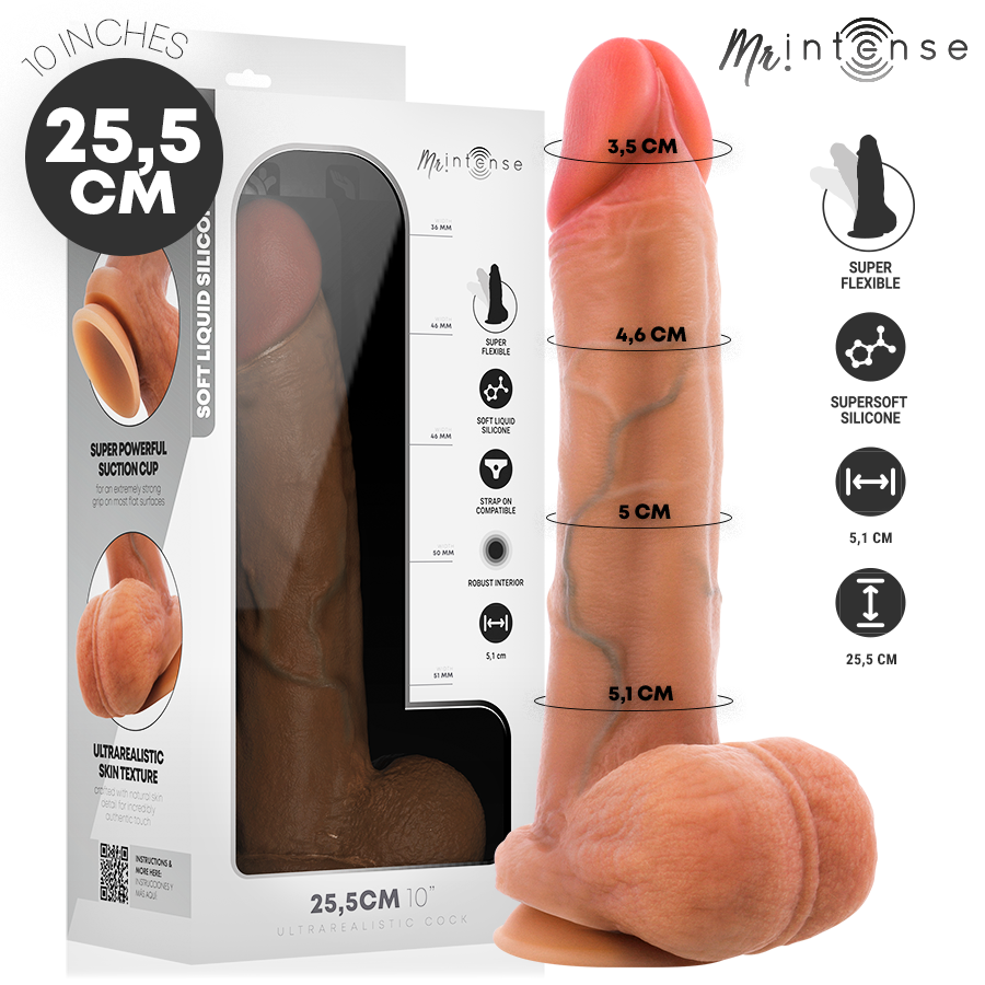 MR. INTENSE Gary XL realistický dildo s přísavkou