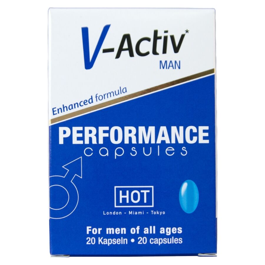 Kapsle HOT V ACTIV pro muže, 20 kusů