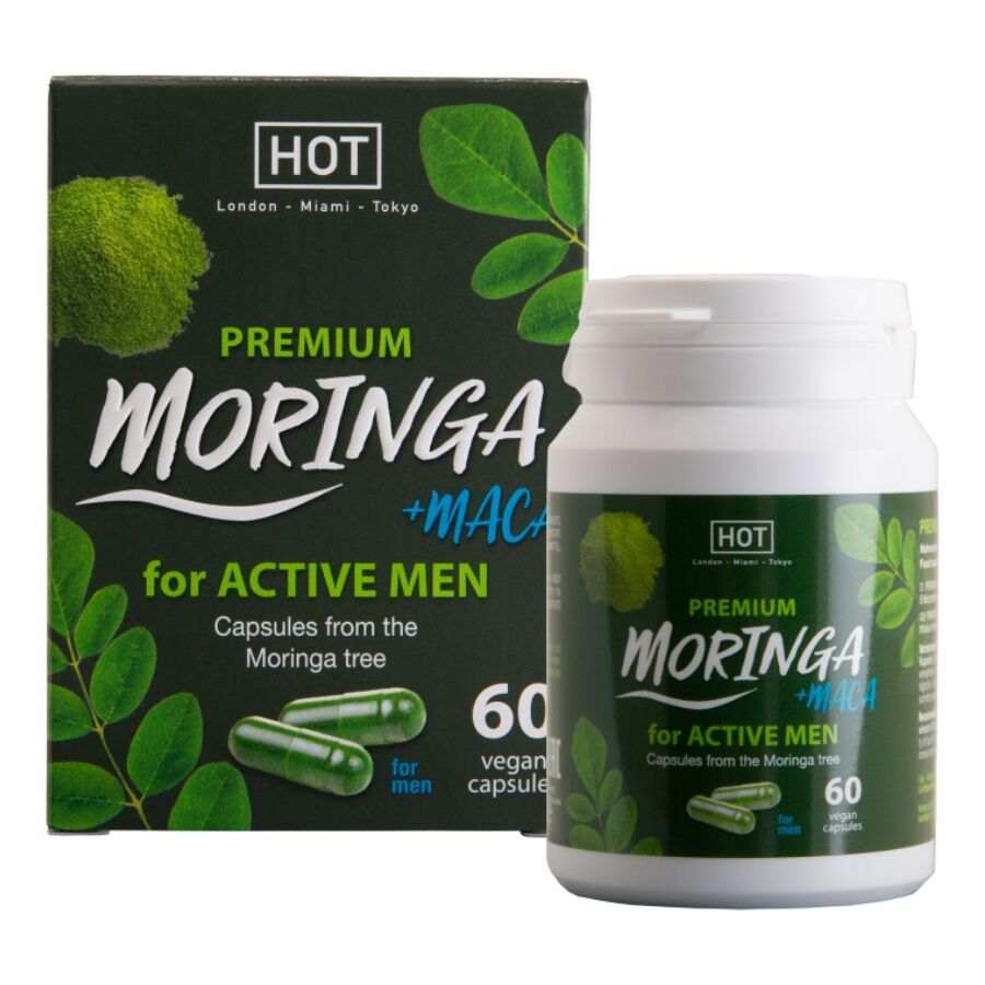 HOT Moringa Men doplněk stravy, 60 kapslí
