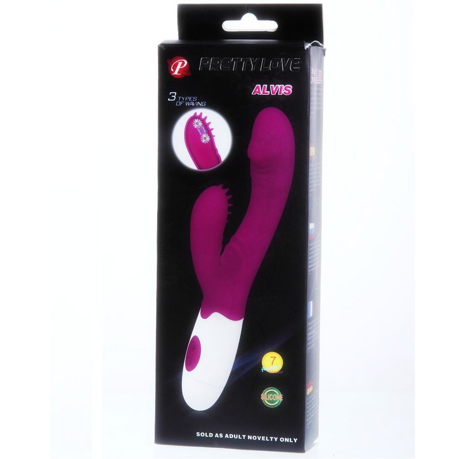 Vibrátor Pretty Love Andre s rotační špičkou