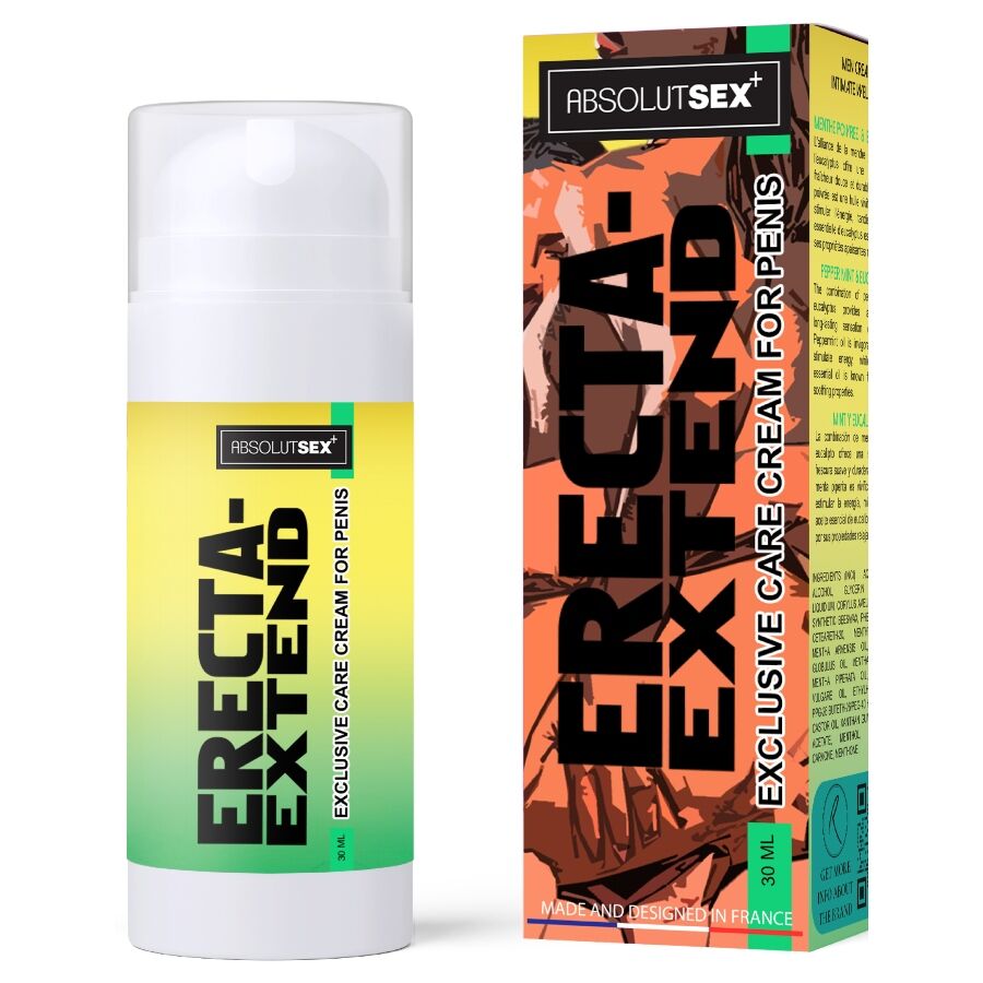 RUF Erecta Extend oddalovací a chladivý krém pro muže, 30 ml