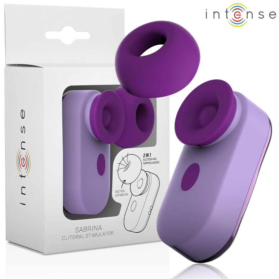INTENSE FUN TOYS SABRINA klitorální vibrátor, fialový