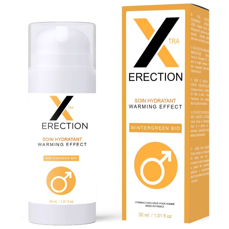 Zahřívací krém RUF X pro muže, 30 ml