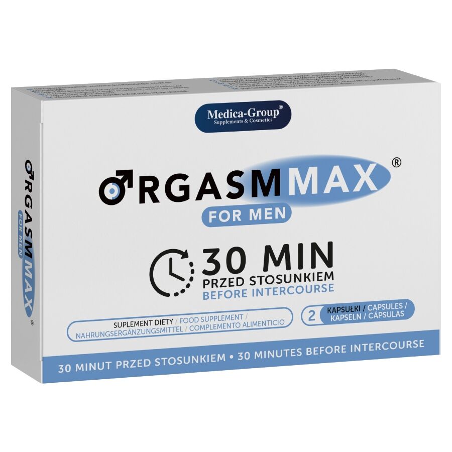 MEDICA GROUP Orgasm Max for Men doplněk stravy, 2 kapsle