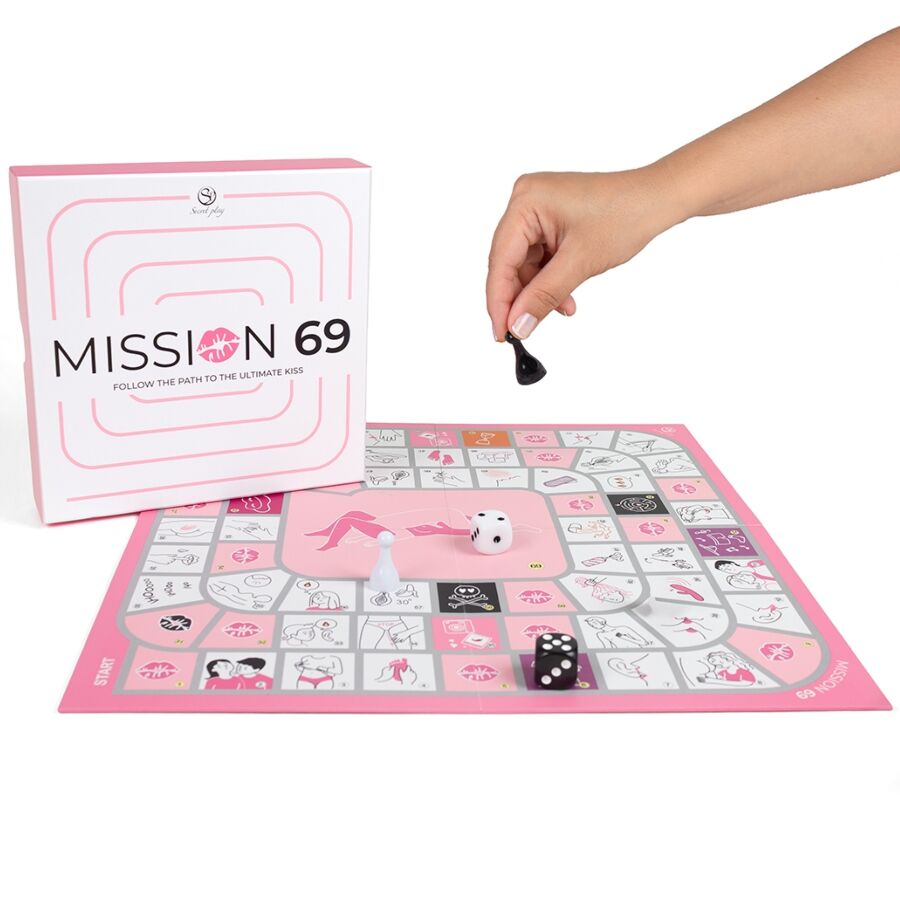 SECRET PLAY Mission 69 erotická desková hra pro páry