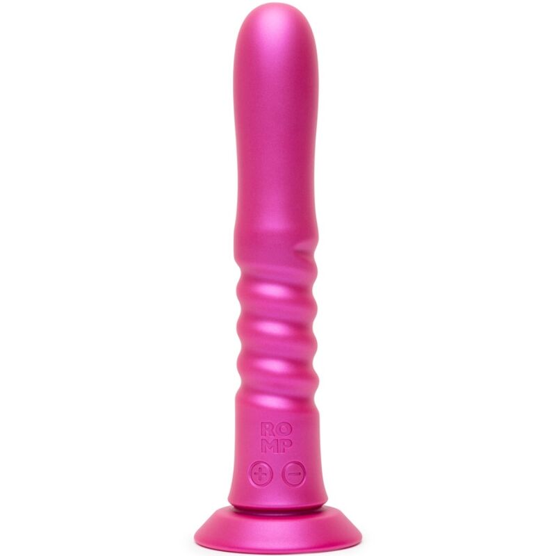 Vibrátor ROMP Jiggle s přírazovým pohybem a přísavkou