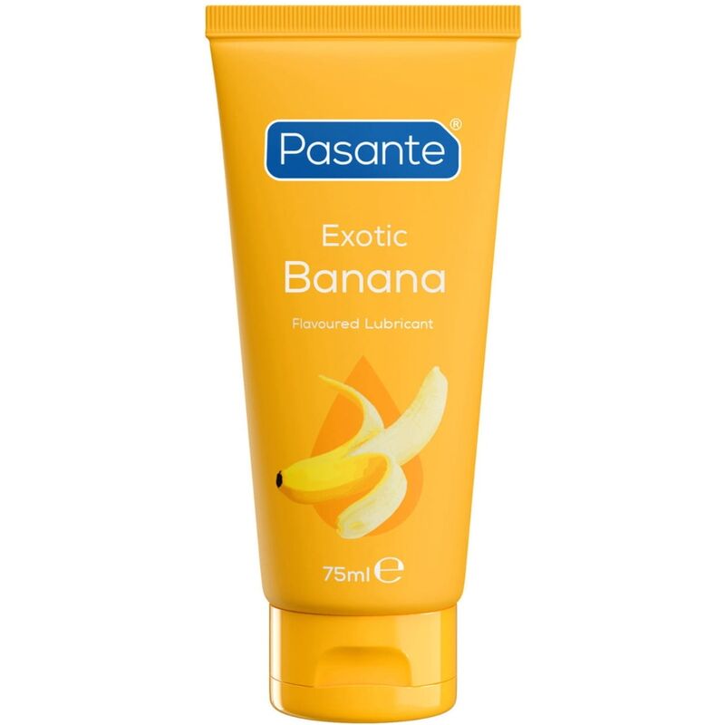 Lubrikační gel Pasante s banánovou příchutí, 75 ml