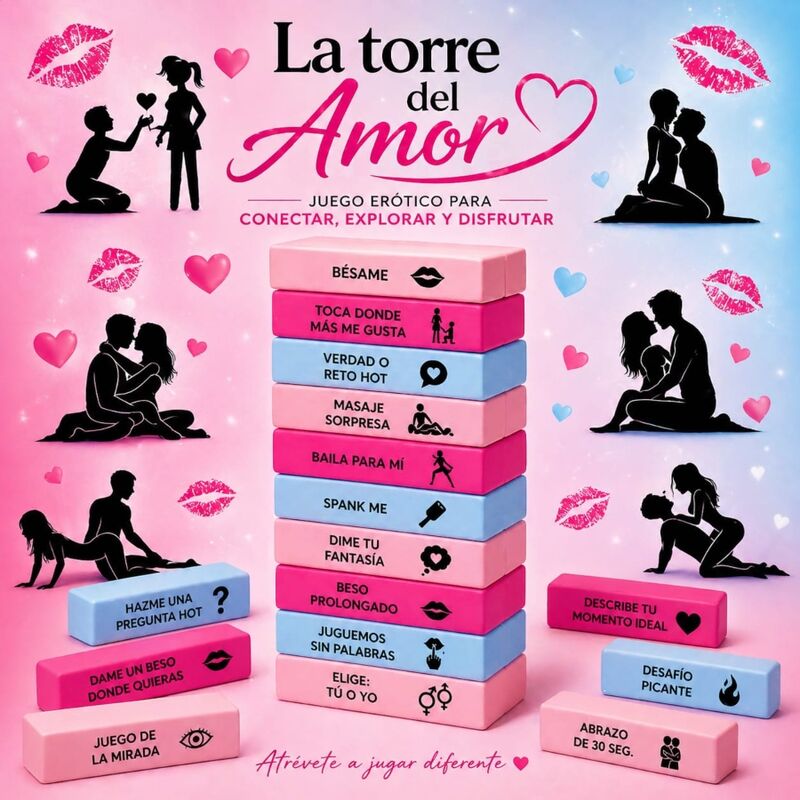Diablo Picante Love Tower erotická hra ve španělštině