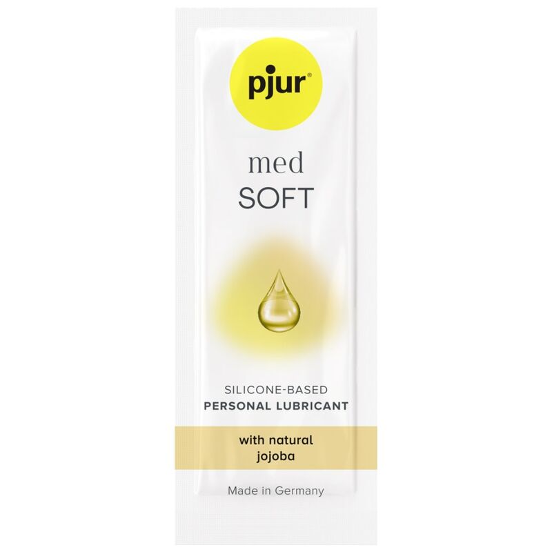 PJUR Med Soft Glide silikonový lubrikační gel s jojobovým olejem, 1,5 ml